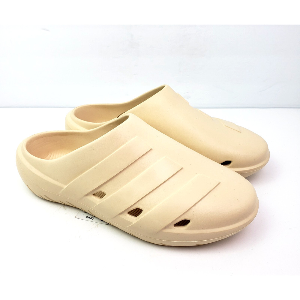 Adidas Adicane Clog Womens Size 7 Mens Sz 6 Beige Sand Slip On Sandals HQ9916